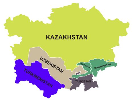 The "Stan" Countries of Central Asia : r/mapporncirclejerk