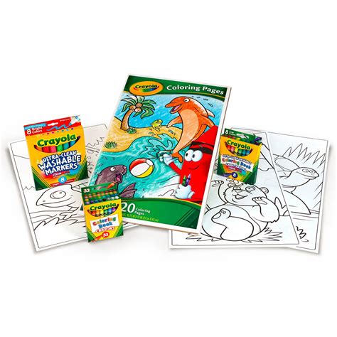 Crayola Giant Coloring Pages Art Kit - Walmart.com