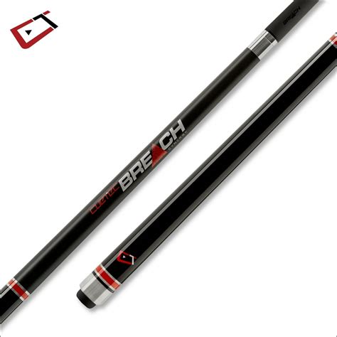 Cuetec 13-945 Breach Break Cue - Carbon Fiber Shaft - Black - Taom 2.0 ...