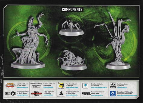 The Thing: The Boardgame - Alien Miniatures Set | Gamer's HQ