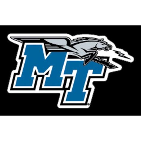 MTSU | MTSU 12" Athletics Logo Decal | Alumni Hall