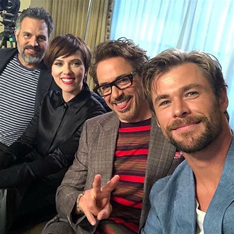 Flipboard: Avengers Cast Instagram Pictures | POPSUGAR Celebrity UK