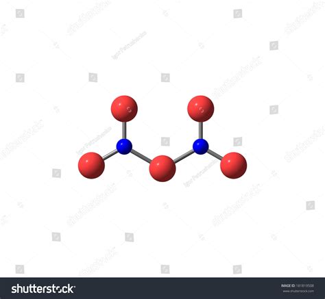 Dinitrogen Pentoxide Nitrogen Pentoxide Chemical Compound Stock ...