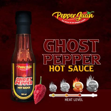 Ghost Pepper Hot Sauce - Pepper Juan