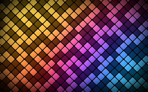 colorful, Pattern, Abstract, Square, Digital Art, Lines Wallpapers HD ...