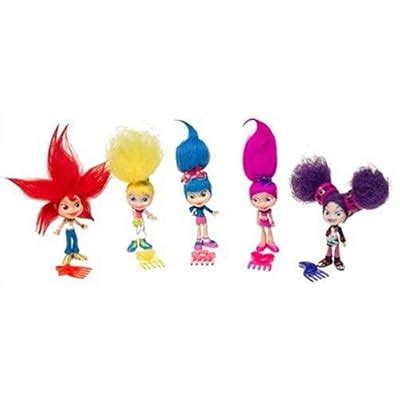 Amazon.com: Trollz Fashion Dolls Gift Set - Amethyst, Topaz, Sapphire ...