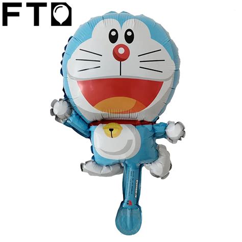 Doraemon Cartoons Party Decoration Flying Foil Helium Balloons Toys For ...