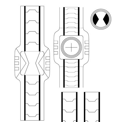 Ben 10 omniverse omnitrix template - punkhon