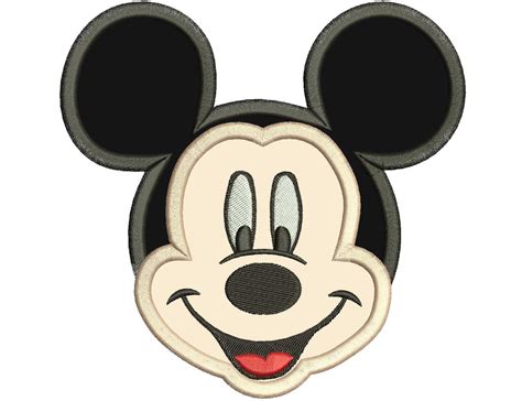 Mickey Mouse Disney Embroidery Applique Design