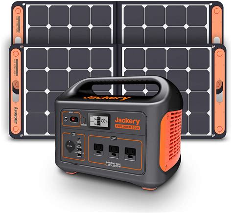 SET Jackery Explorer 1000 + 2x SolarSaga 100W | Jackery.sk