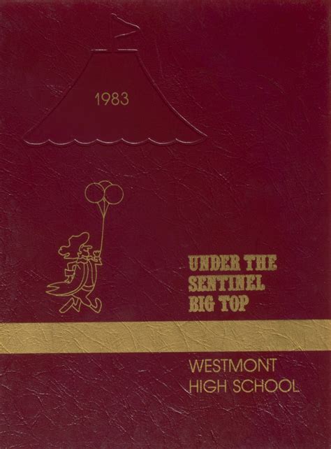 1983 yearbook from Westmont High School from Westmont, Illinois for sale