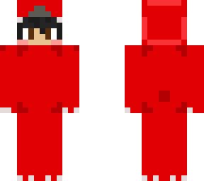 Omz dog fixed red | Minecraft Skin