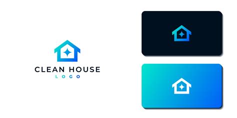 logo illustration template of Clean House 20615111 Vector Art at Vecteezy