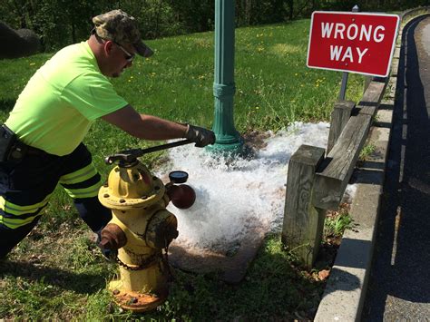 Water Company Flushing City Fire Hydrants - TheBurg