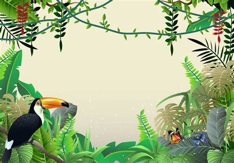 Jungle Vector Free at GetDrawings | Free download