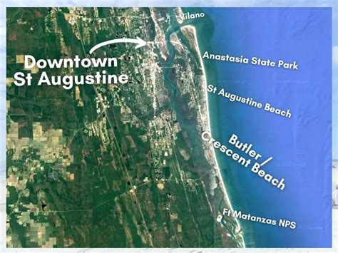 St Augustine Beach Access - Where to Access the Beach from Ponte Vedra ...