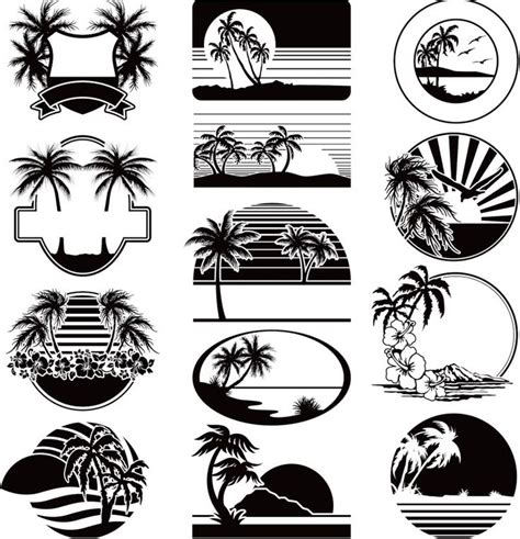 Clipart beach silhouette, Clipart beach silhouette Transparent FREE for ...