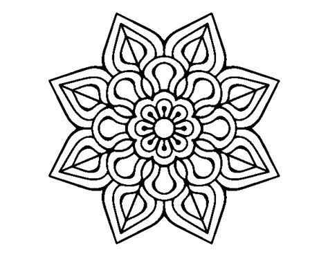 Mandalas Sencillos Para Colorear