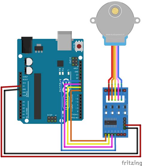 Stepper Motor Connection With Arduino