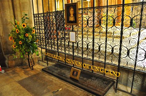 Tomb of Catherine of Aragon / Katharine Queen of England - a photo on ...