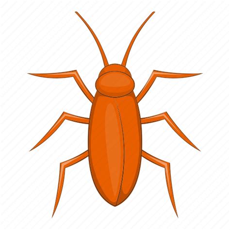 Bug, cartoon, cockroach, control, dead, insect, pest icon