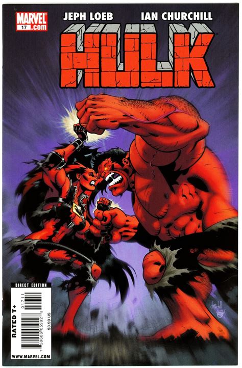 Hulk (2008) #17 NM 9.4 Red Hulk Vs Red She-Hulk | eBay