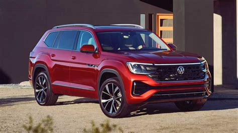 2024 Volkswagen Atlas Debuts New Look And Fresh Tech, But Loses Its V6