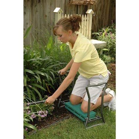 Contemporary Style Folding Multi Use Knee Protecting Garden Stool ...