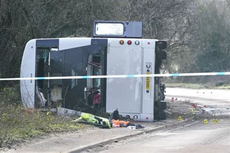 Major incident declared after double-decker bus and motorbike crash ...