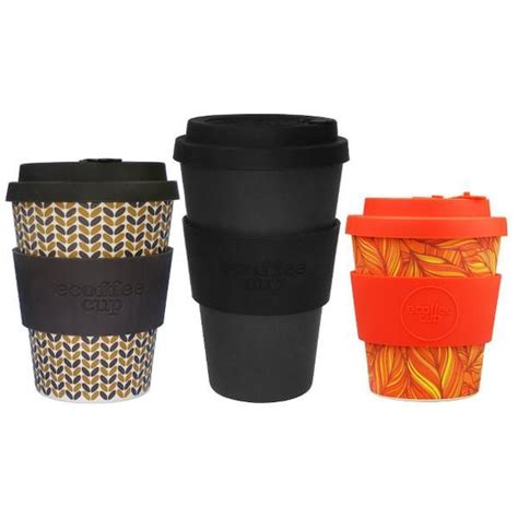 Buy a reusable eCoffee Cup made from organic bamboo fibre - use it as a ...