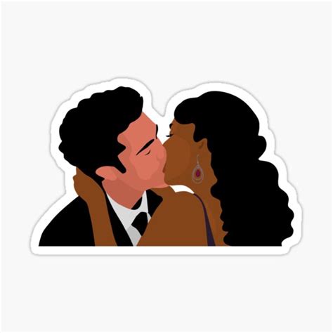 "Paxton and Devi" Sticker for Sale by DreamPassion | Redbubble