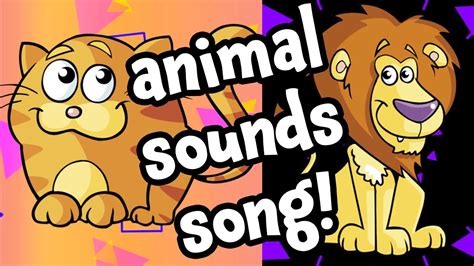 Safari and Farm Animal Sounds Song! | Learn About Animals for Children ...