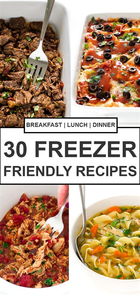 30 Easy Freezer Meals (Meal Prep Friendly!) - Chef Savvy