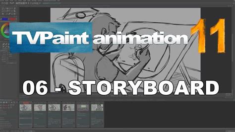 TVPaint Animation 11 tutorial : 06 - Storyboard : introducing Project ...