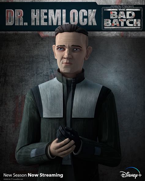 Doctor Hemlock | Star Wars: The Bad Batch | Season 2 | Character poster ...