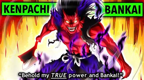 Kenpachi's TRUE Power & STRONGEST BANKAI REVEALED - His REAL DEMON ...