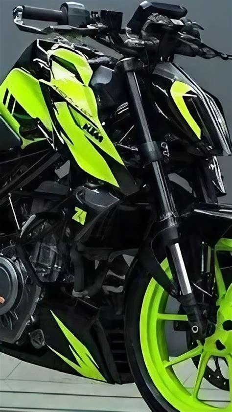 1920x1080px, 1080P free download | Ktm Duke 390 Modified, Green Neon ...