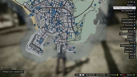 GTA SA Gang Map