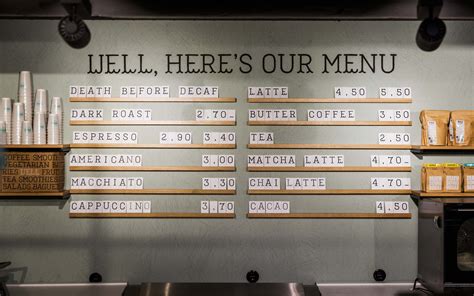 The Very Best Menu Board Designs — BP&O