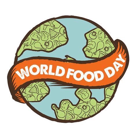 Premium Vector | World food day poster