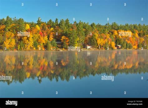 Fall colors in killarney provincial hi-res stock photography and images ...