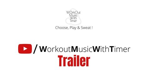 Workout Music With Timer - Main video - YouTube