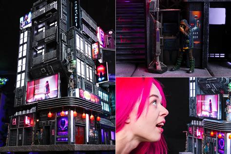 Nerdforge Spends 600-Hours Creating Cyberpunk 2077 Neon City-Inspired ...