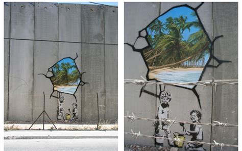 The Segregation Wall, Palestine, 2005 - Banksy Explained