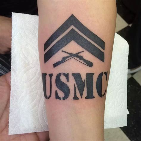 75 Cool USMC Tattoos - Meaning, Policy and Designs (2019)