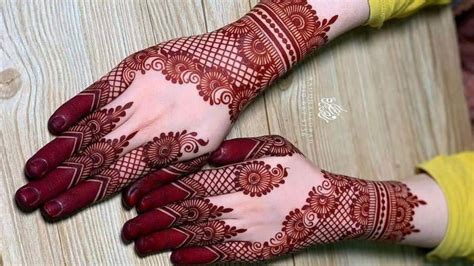 Easy Arabic Mehndi Designs For Hands