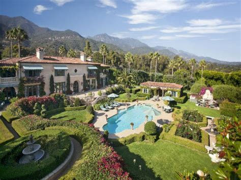 Estate of the Day: $16.9 Million Mediterranean Mansion in Santa Barbara ...