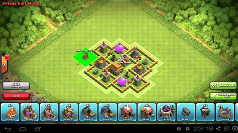 Clash of Clans - TH5 Hybrid base - YouTube