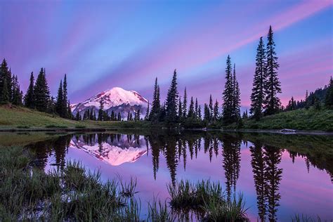 Sunrise at Mount Rainier Photograph by Philip Cho - Fine Art America