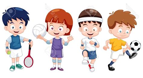 Sports Drawing For Kids at PaintingValley.com | Explore collection of ...